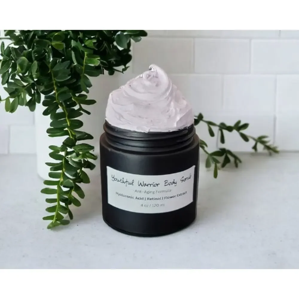 DIY Youthful Warrior Anti-Aging Body Scrub Exfoliant - Vegan Organic